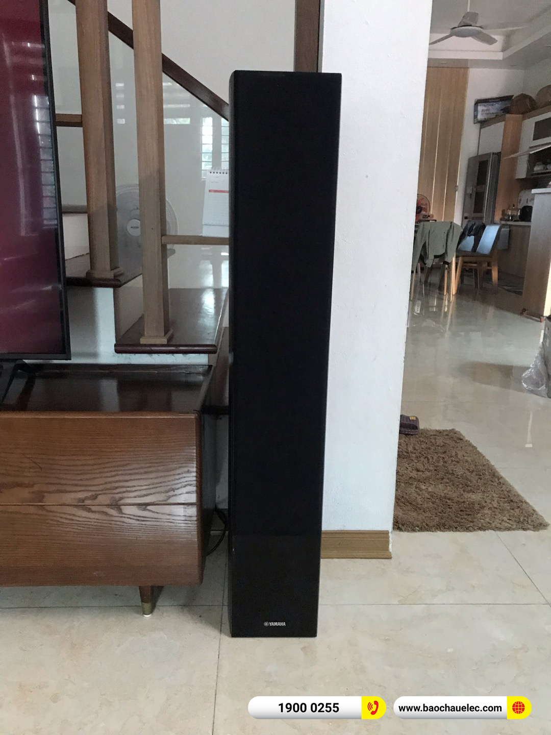 Lắp đặt d&agrave;n nghe nhạc Yamaha gần 23tr cho anh Giang tại Nam Định