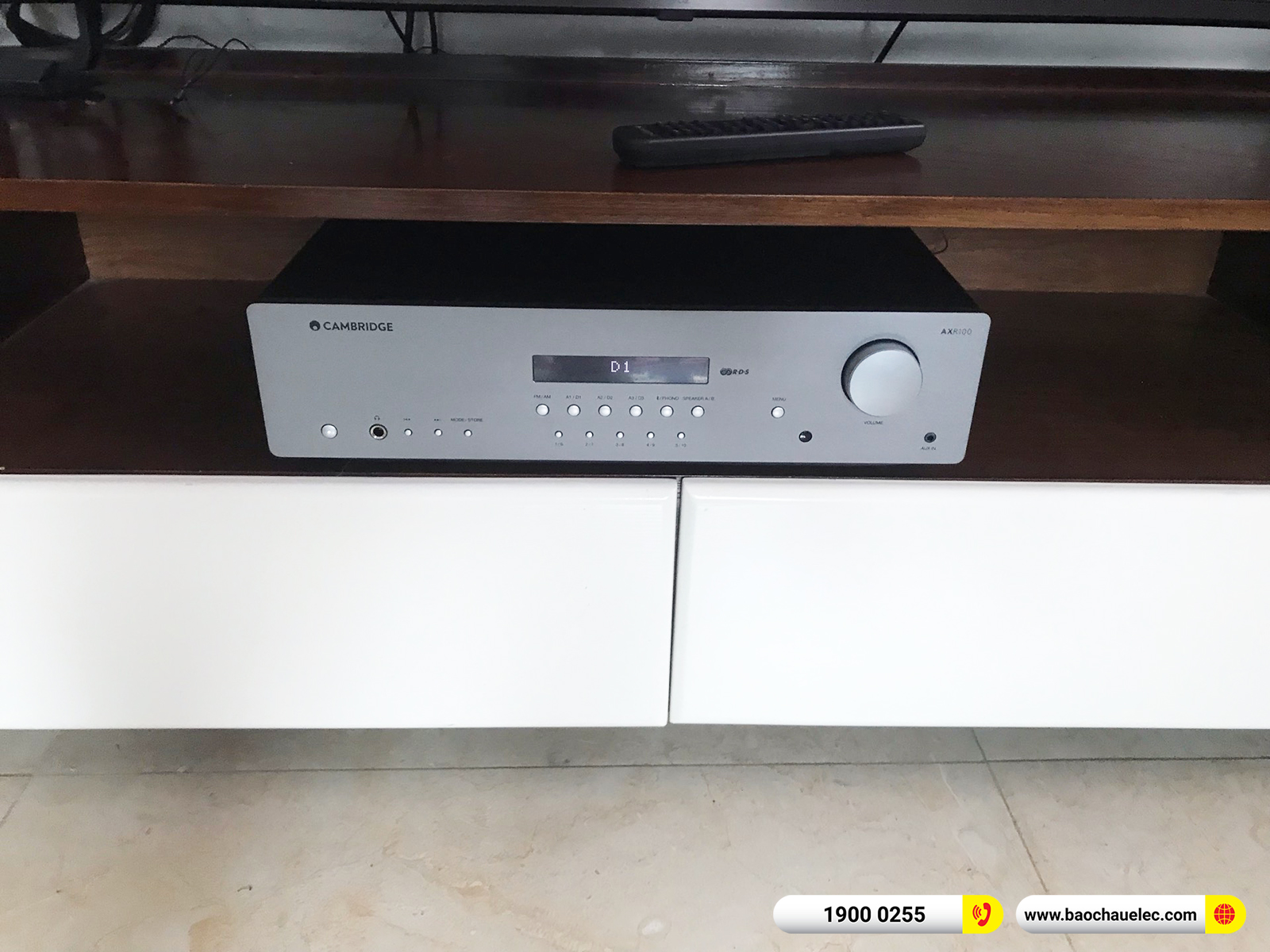 Lắp đặt d&agrave;n nghe nhạc Yamaha gần 23tr cho anh Giang tại Nam Định