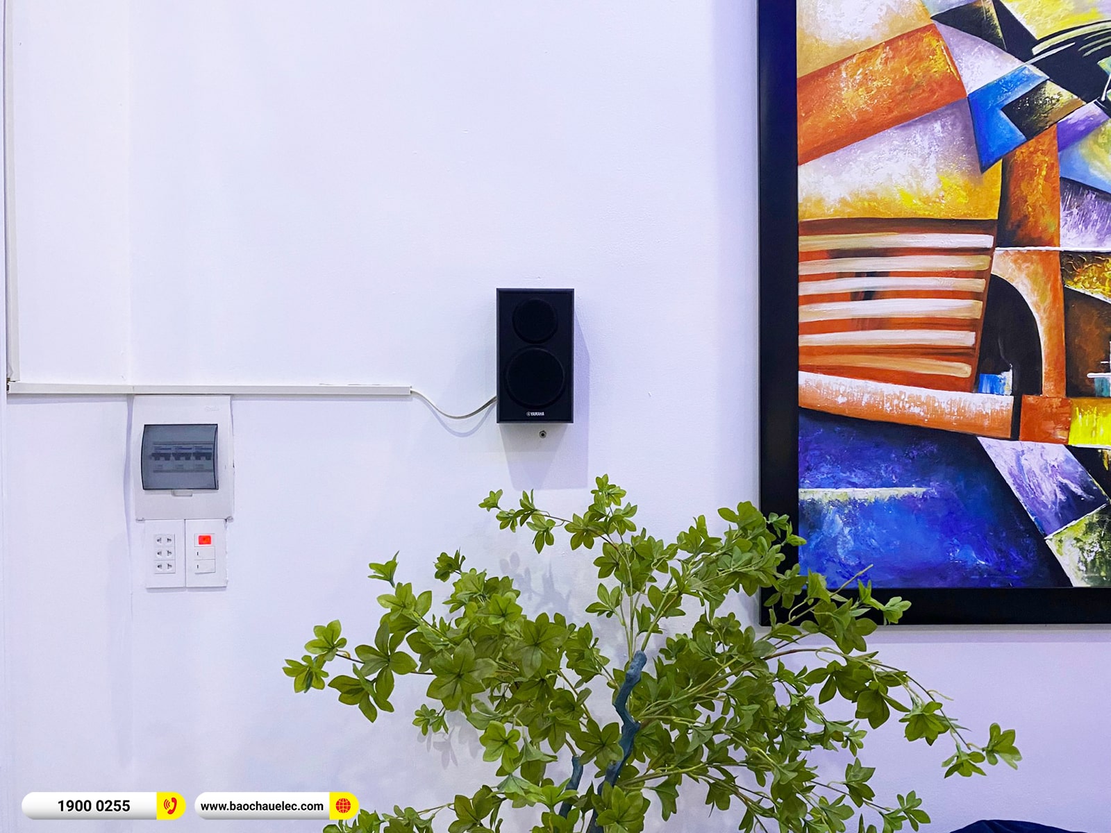 Lắp đặt nghe nhạc, xem phim Yamaha gần 29tr cho anh Ho&agrave;ng tại Đ&agrave; Nẵng