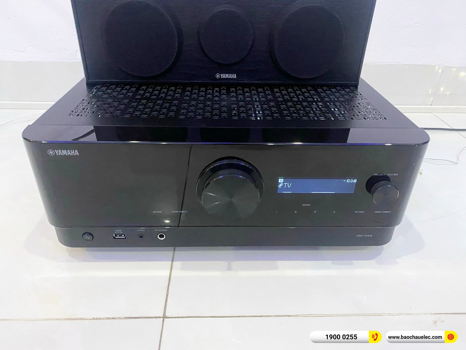 Lắp đặt nghe nhạc, xem phim Yamaha gần 29tr cho anh Ho&agrave;ng tại Đ&agrave; Nẵng