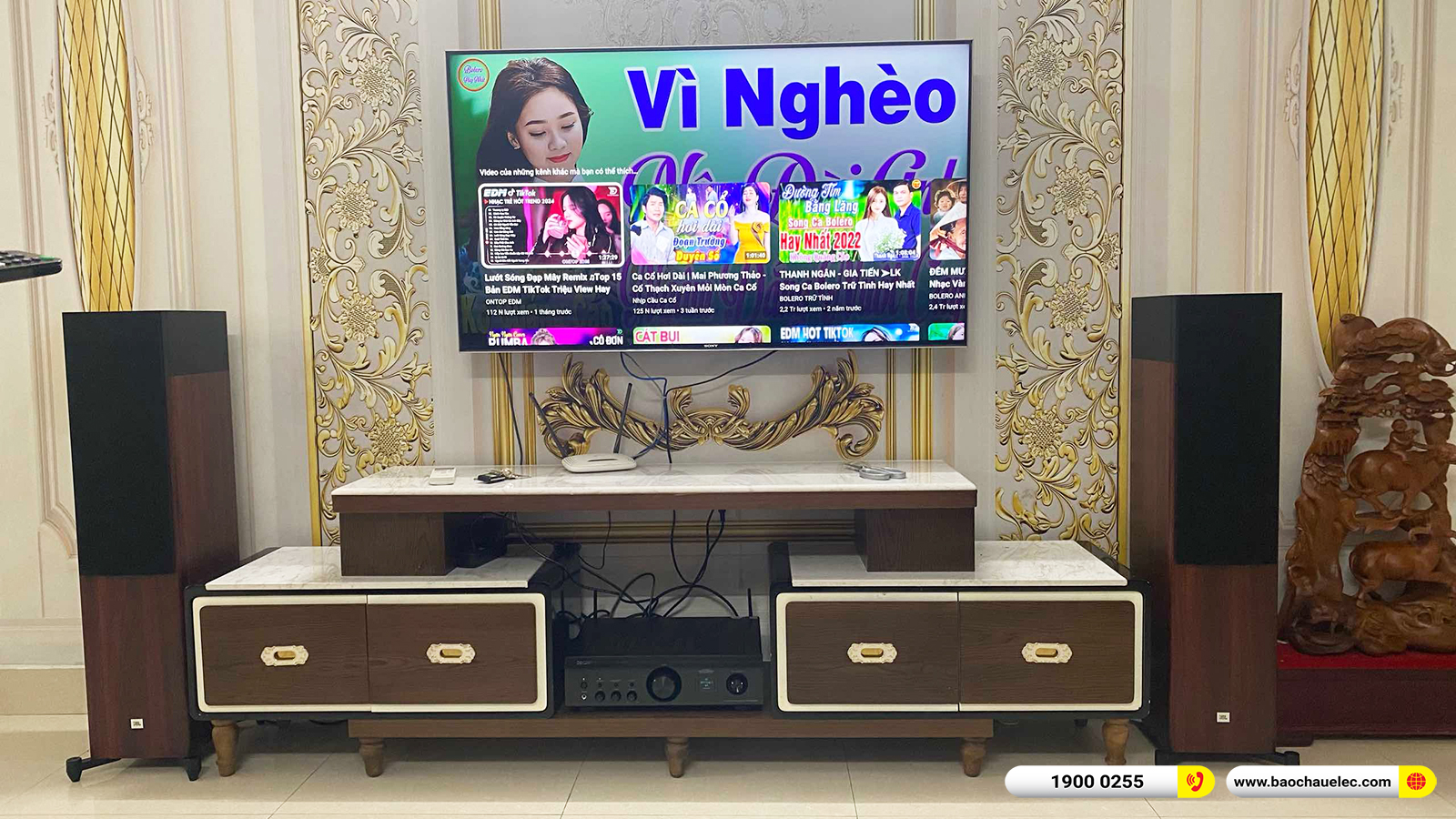 Lắp đặt d&agrave;n nghe nhạc JBL hơn 32tr cho anh H&ugrave;ng tại Hải Ph&ograve;ng