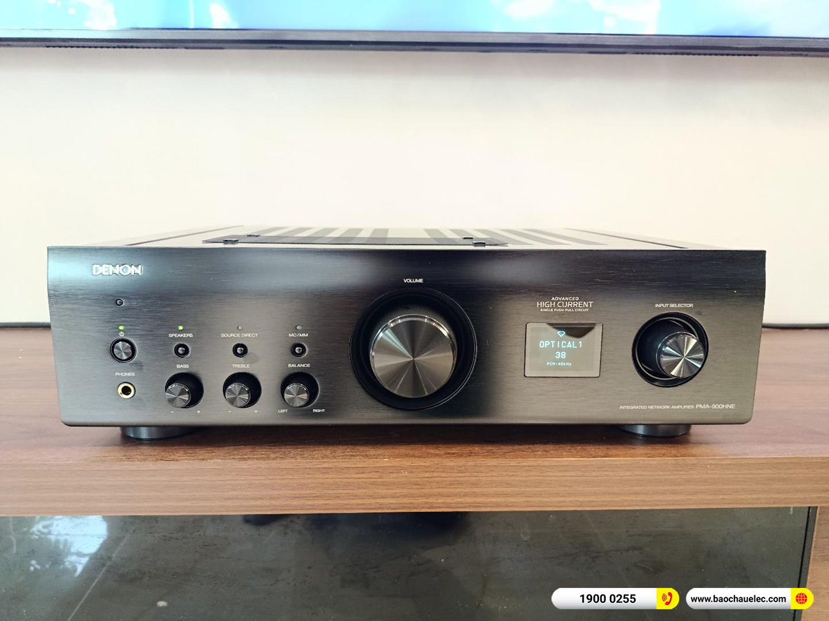 Lắp đặt dàn nghe nhạc KEF hơn 59tr cho anh Huy tại Hà Nội