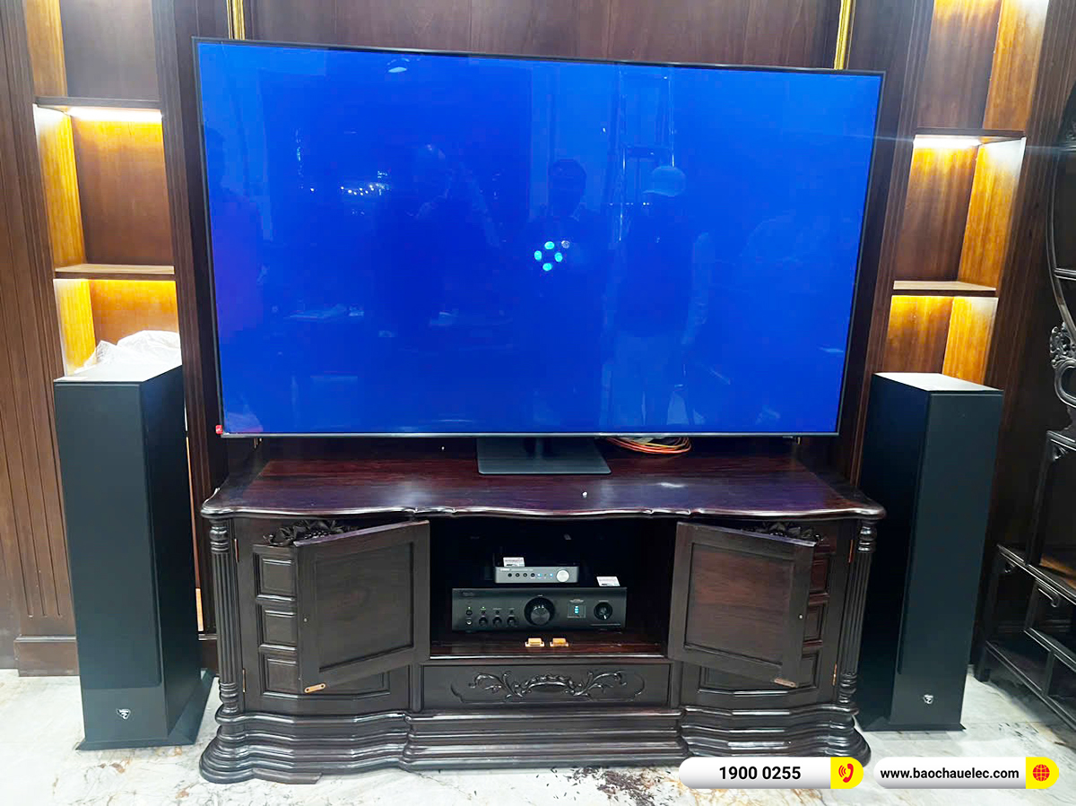 Lắp đặt d&agrave;n nghe nhạc Focal hơn 61tr cho anh Long tại Bắc Ninh