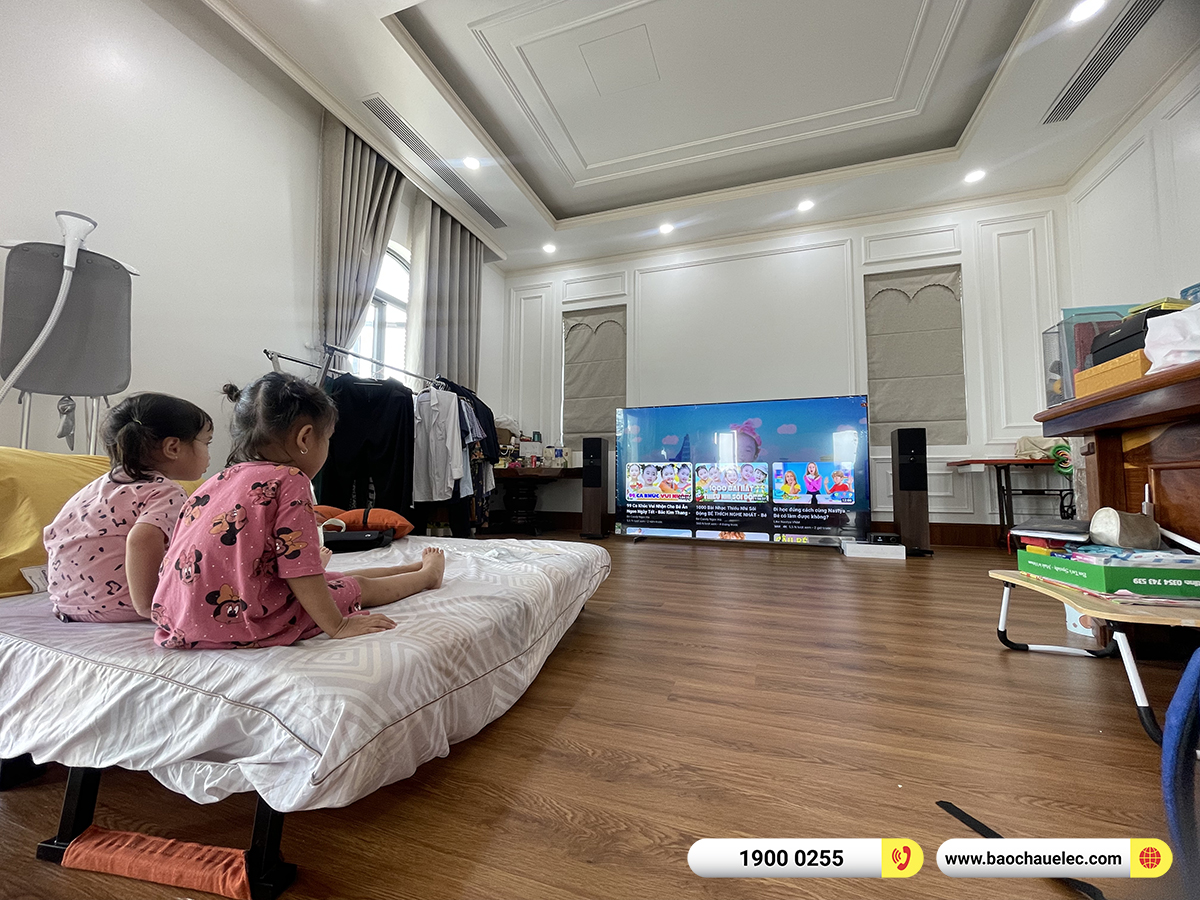 Lắp đặt d&agrave;n nghe nhạc Fyne Audio hơn 22tr cho anh Minh tại Vĩnh Long 