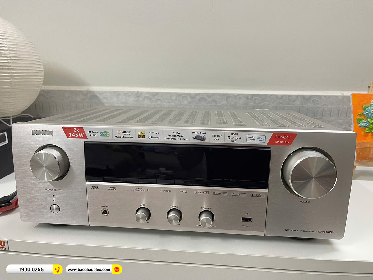 Lắp đặt d&agrave;n nghe nhạc Klipsch hơn 42tr cho anh Thi tại Cần Thơ 