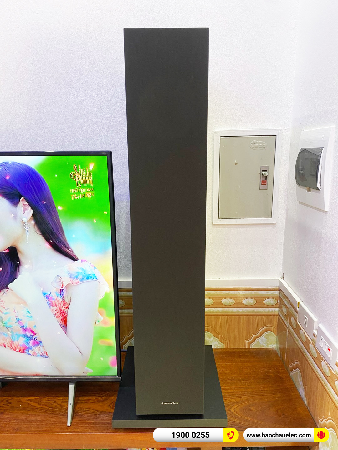 Lắp đặt d&agrave;n nghe nhạc B&W hơn 56tr cho anh To&aacute;n tại Nam Định (B&W 603 S2 Anniversary Edition, PMA-900HNE)