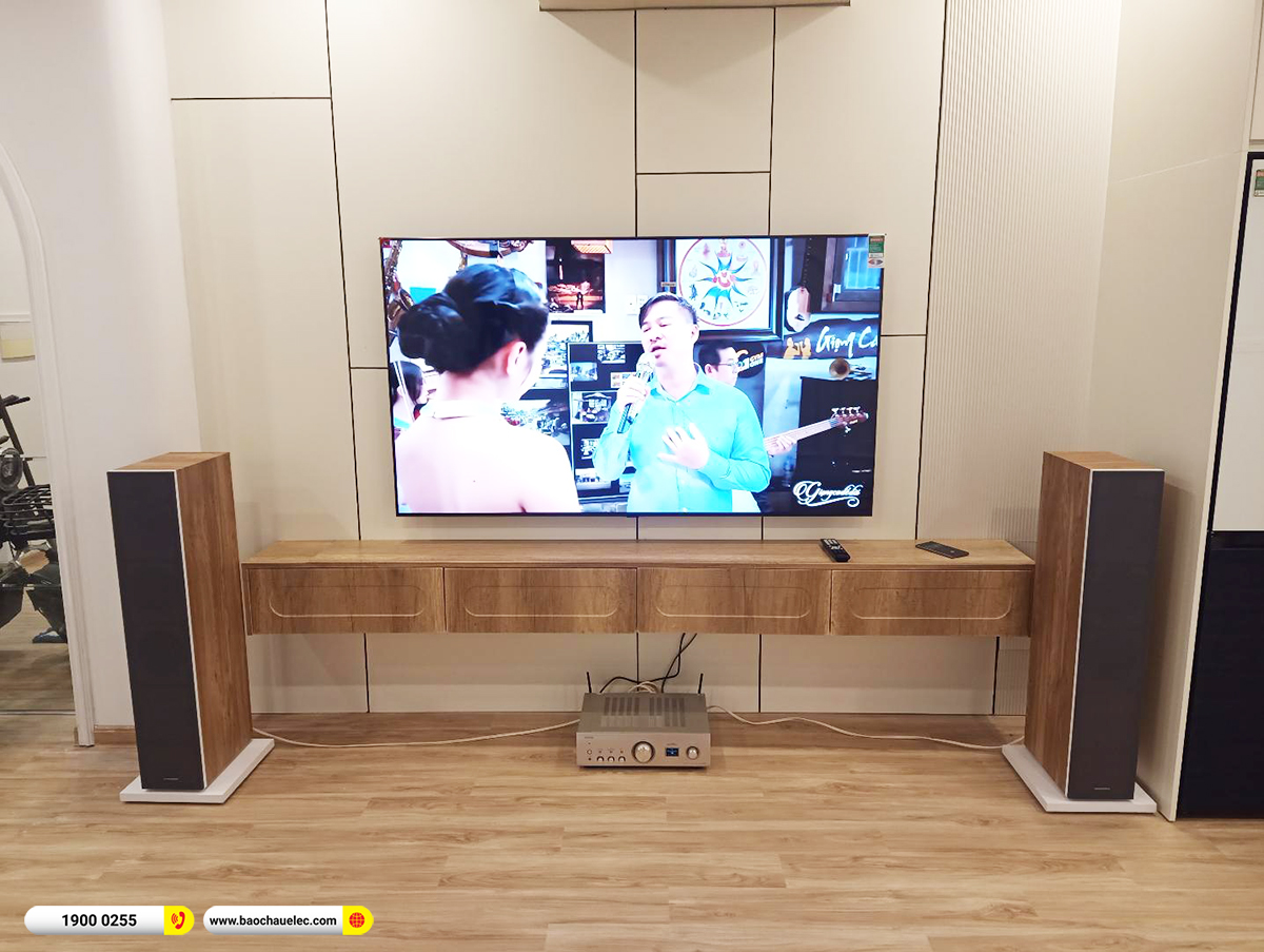 Lắp đặt d&agrave;n karaoke Domus hơn 29tr cho anh Tuấn Anh tại H&agrave; Nội