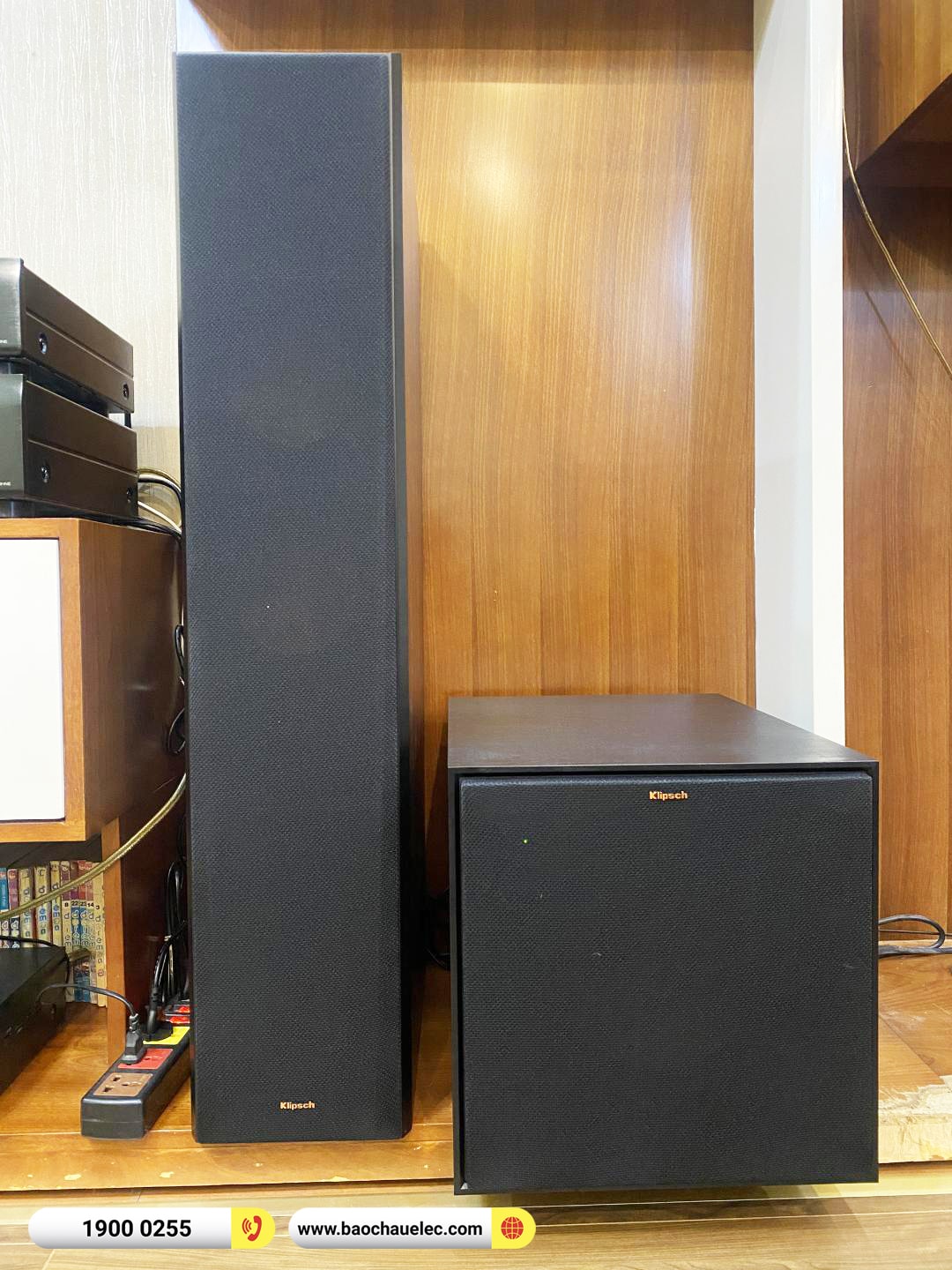 Lắp đặt d&agrave;n nghe nhạc, xem phim hơn 62tr cho anh Tuấn tại H&agrave; Nội (Klipsch RP-6000F II, PMA-900HNE, DCD-900NE,&hellip;)