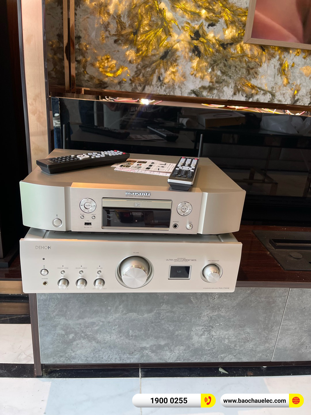 Lắp đặt d&agrave;n nghe nhạc Sonus Faber hơn 101tr cho anh Tuấn tại Hưng Y&ecirc;n 