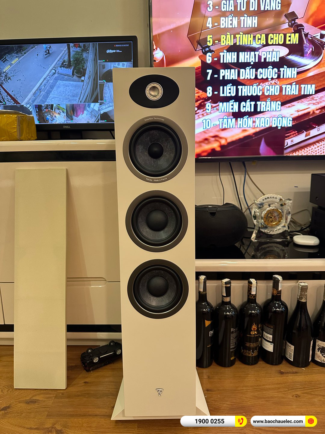 Lắp đặt d&agrave;n nghe nhạc Focal hơn 50tr cho anh Tuyền tại H&agrave; Nội