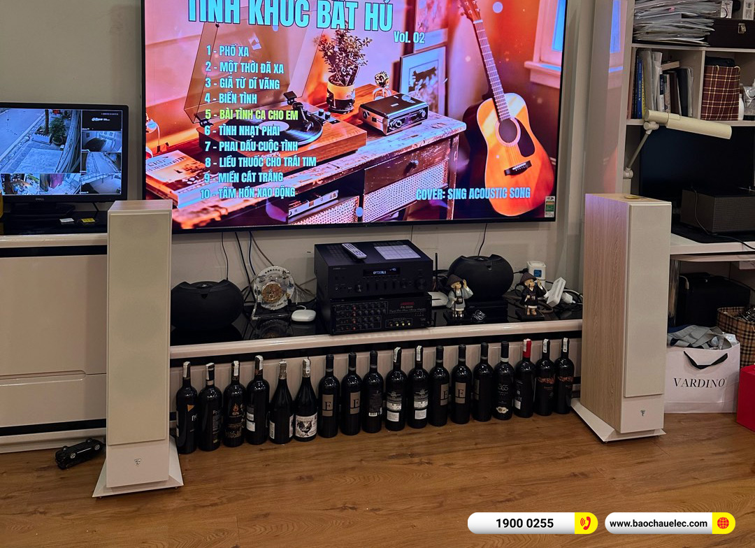 Lắp đặt d&agrave;n nghe nhạc Focal hơn 50tr cho anh Tuyền tại H&agrave; Nội