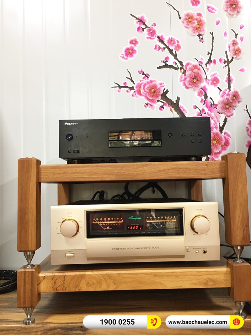 Lắp đặt d&agrave;n nghe nhạc Hi-end hơn 251tr cho chị Hằng tại Bắc Ninh (Tannoy Stirling GR, Accuphase E4000)