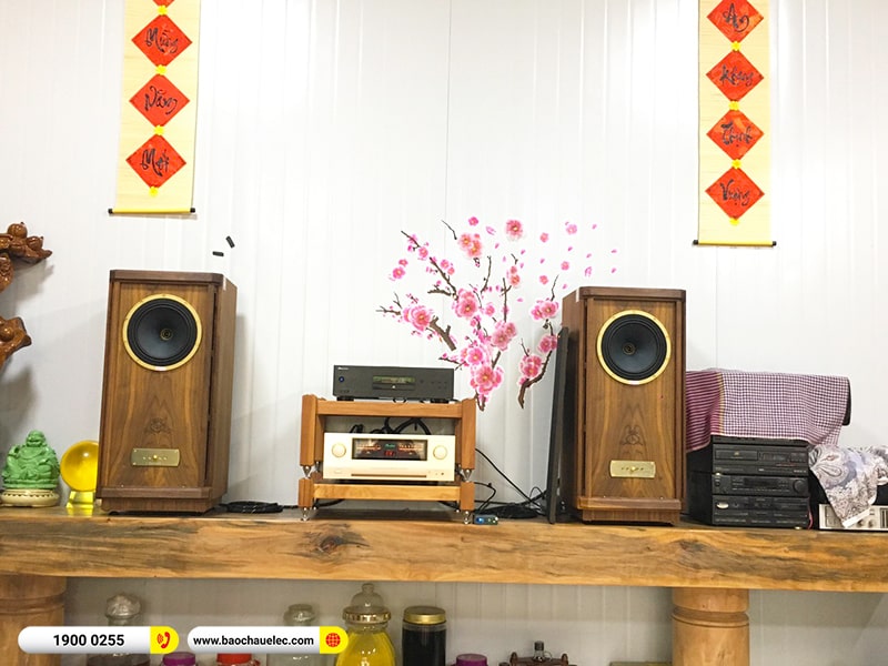 Lắp đặt d&agrave;n nghe nhạc Hi-end hơn 251tr cho chị Hằng tại Bắc Ninh (Tannoy Stirling GR, Accuphase E4000)