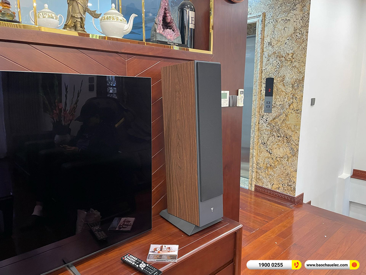 Lắp đặt d&agrave;n nghe nhạc Focal hơn 80tr cho ch&uacute; Ph&uacute;c tại H&agrave; Nội 