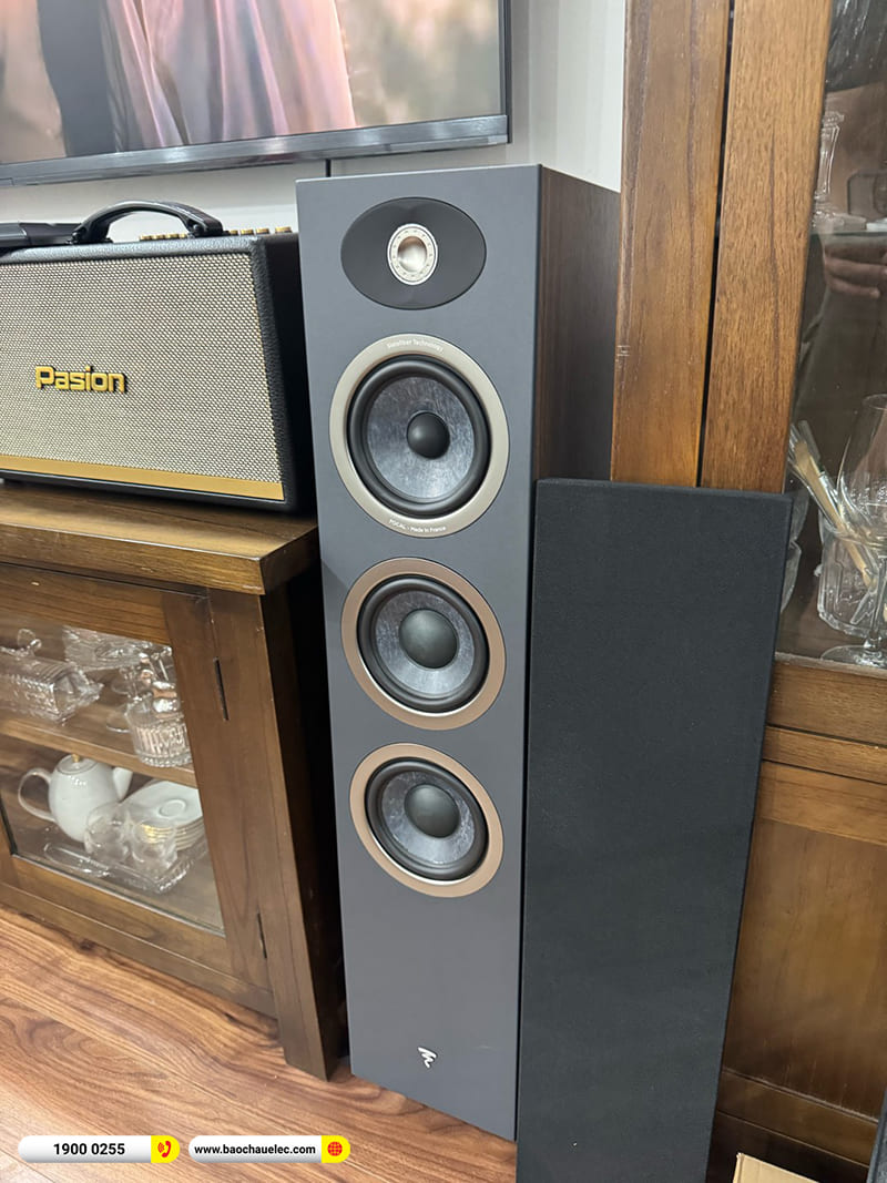 Lắp đặt dàn nghe nhạc Focal hơn 50tr cho anh Giang tại Hà Nội