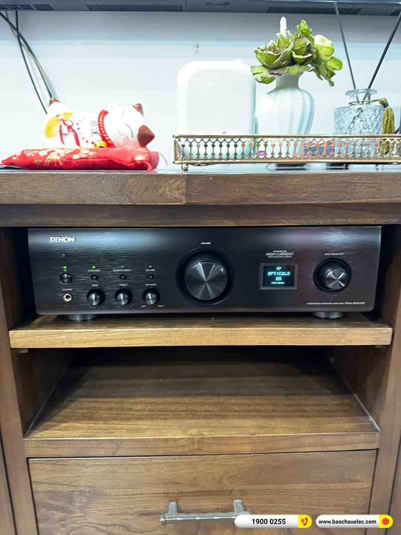 Lắp đặt dàn nghe nhạc Focal hơn 50tr cho anh Giang tại Hà Nội