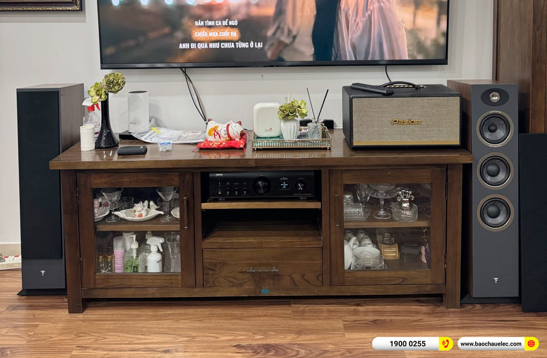 Lắp đặt dàn nghe nhạc Focal hơn 50tr cho anh Giang tại Hà Nội