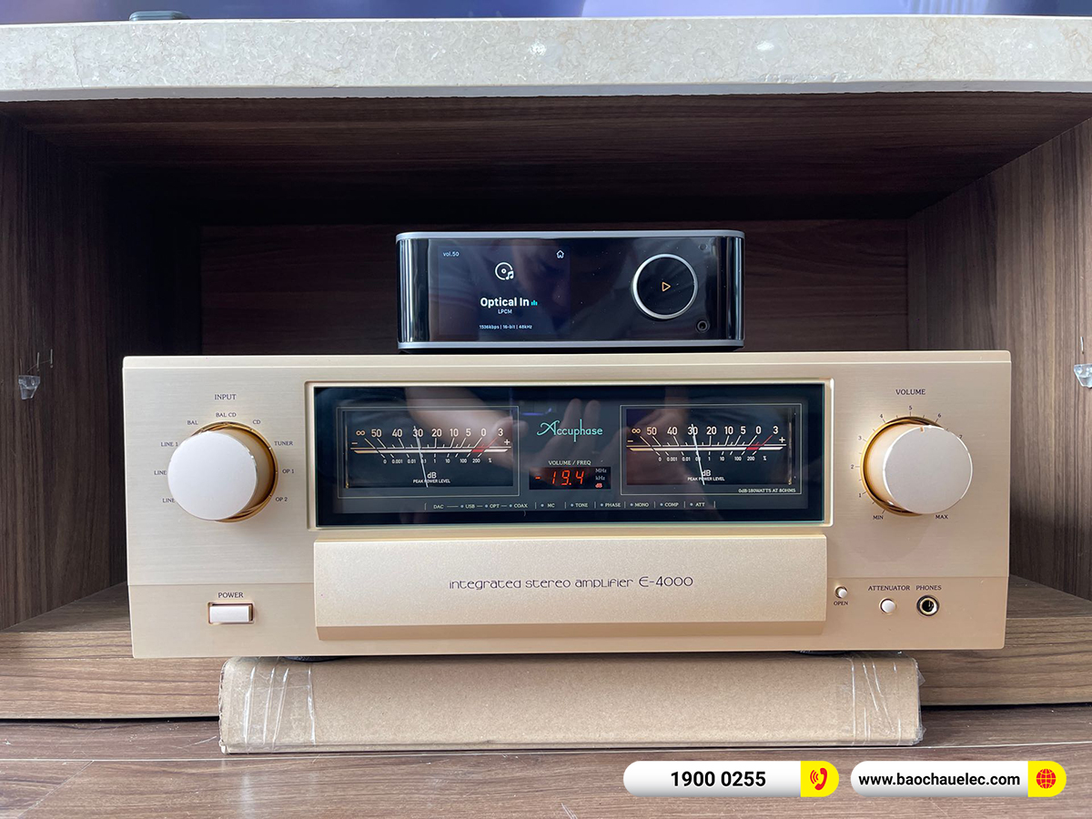 Lắp đặt d&agrave;n nghe nhạc Hi-end Tannoy hơn 300tr cho anh An tại H&agrave; Nội 