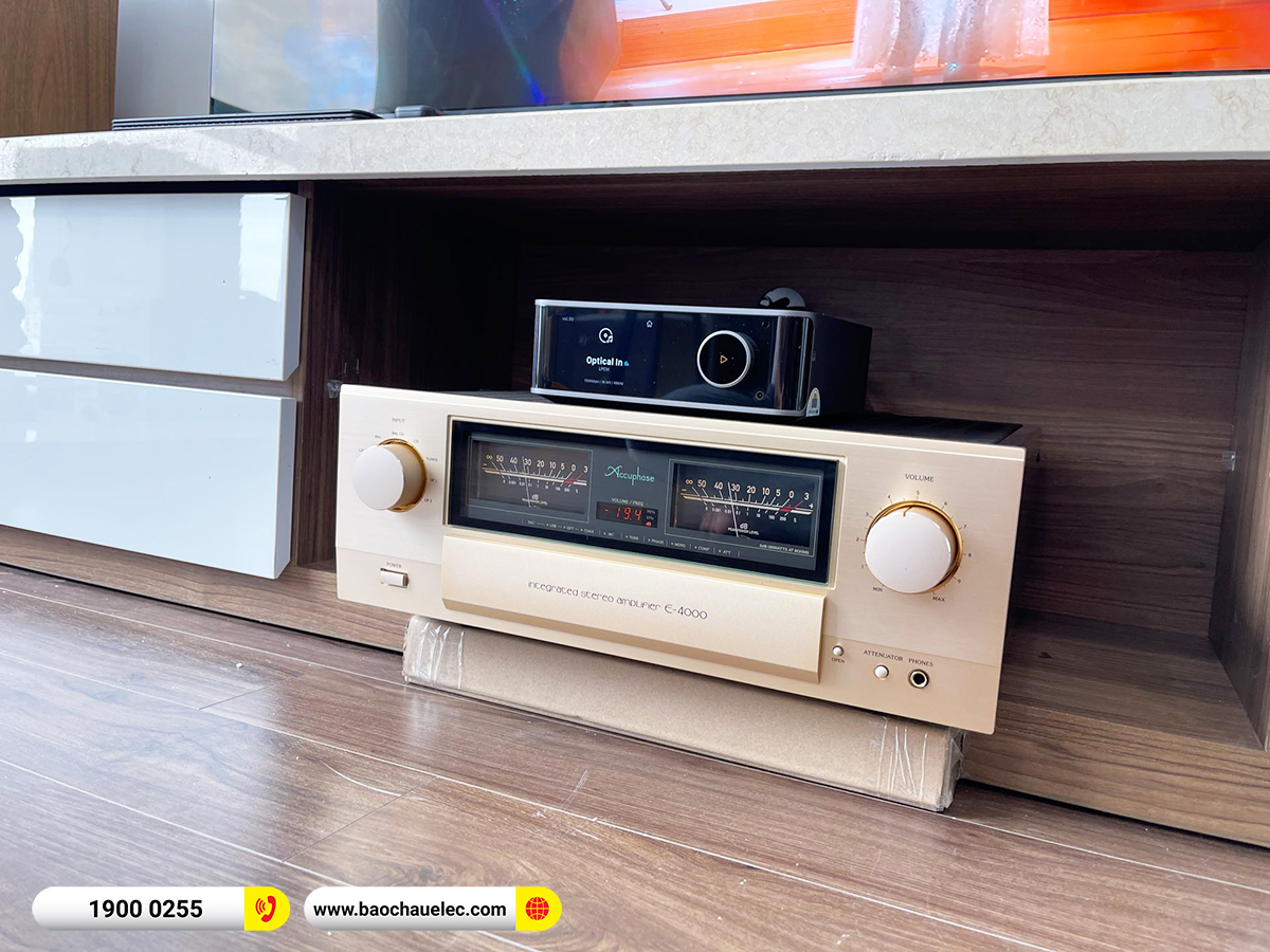 Lắp đặt d&agrave;n nghe nhạc Hi-end Tannoy hơn 300tr cho anh An tại H&agrave; Nội 