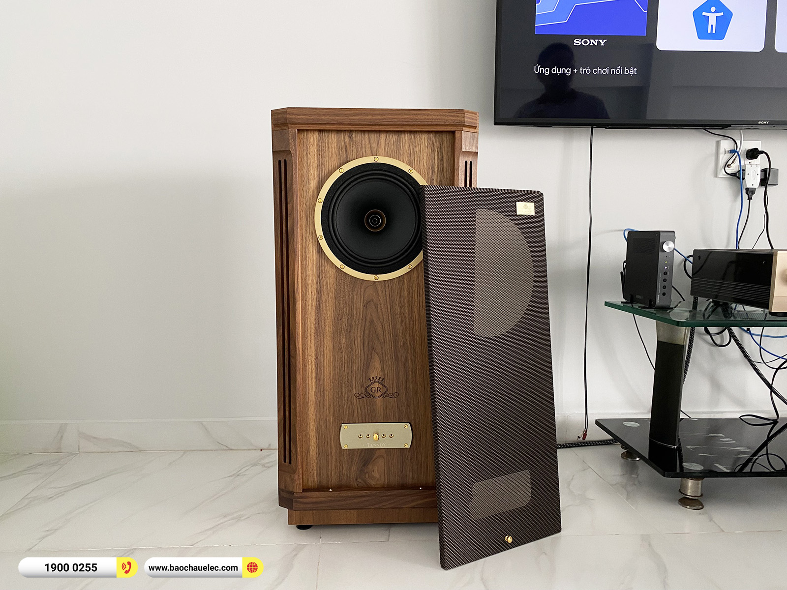 Lắp đặt d&agrave;n nghe nhạc Hi-end Tannoy gần 240tr cho ch&uacute; T&ugrave;ng tại TPHCM