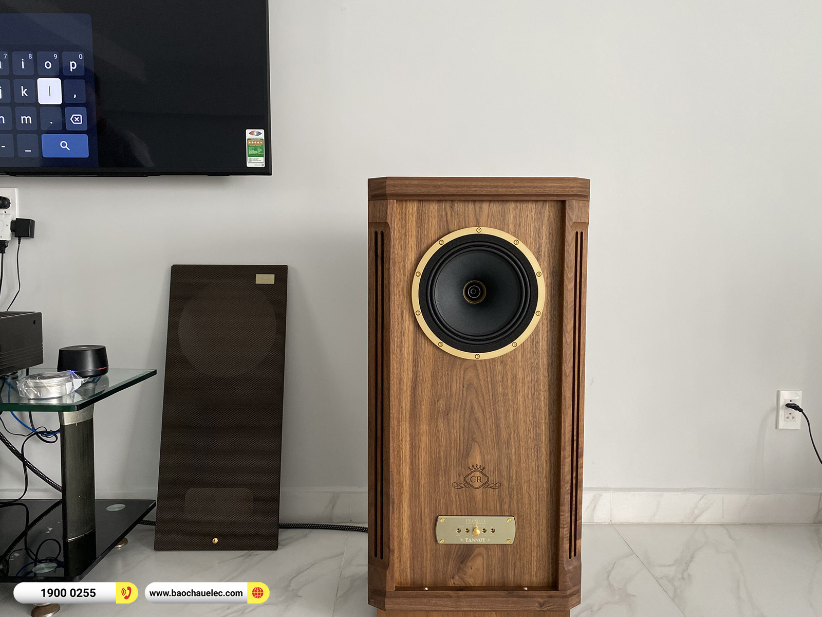 Lắp đặt d&agrave;n nghe nhạc Hi-end Tannoy gần 240tr cho ch&uacute; T&ugrave;ng tại TPHCM