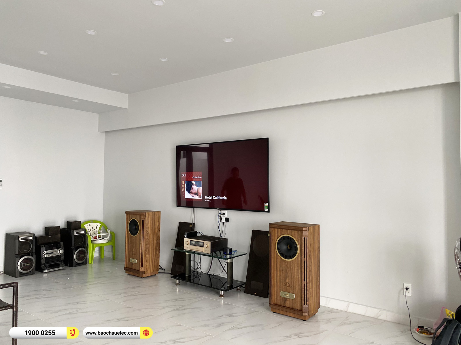 Lắp đặt d&agrave;n nghe nhạc Hi-end Tannoy gần 240tr cho ch&uacute; T&ugrave;ng tại TPHCM