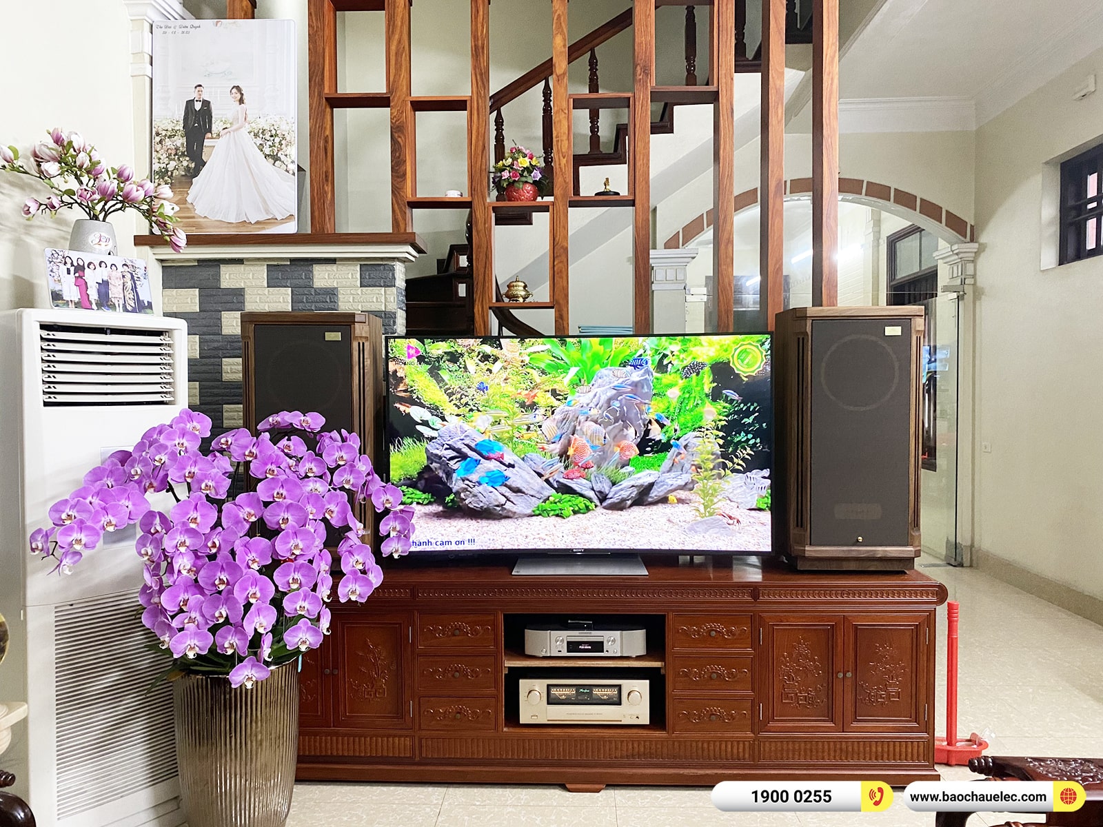 Lắp đặt d&agrave;n nghe nhạc Hi-end hơn 304tr cho anh Minh tại Th&aacute;i B&igrave;nh (Tannoy Turnberry GR, Accuphase E4000, Marantz ND8006)