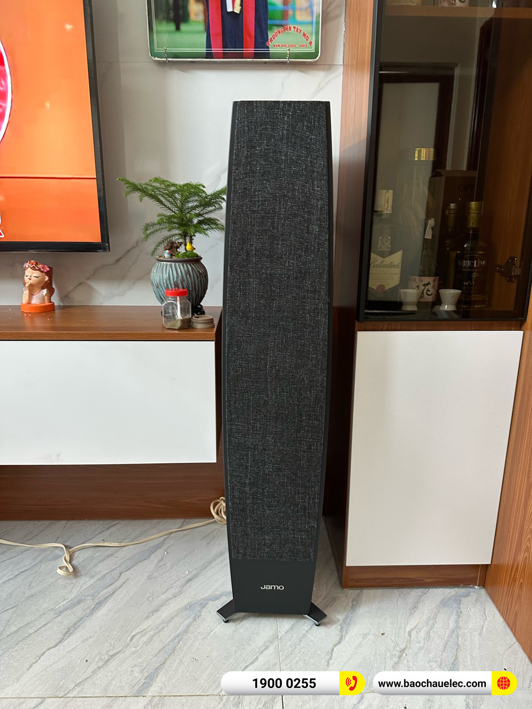 Lắp đặt d&agrave;n nghe nhạc Jamo hơn 57tr cho anh Nam tại H&agrave; Nội