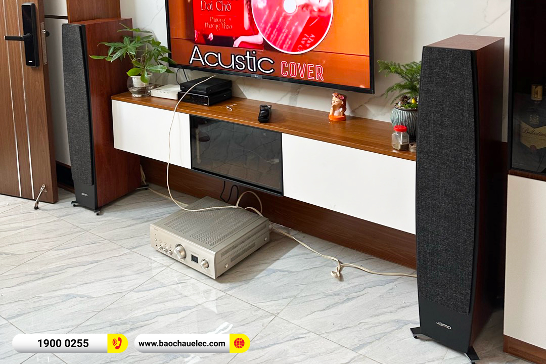 Lắp đặt d&agrave;n nghe nhạc Jamo hơn 57tr cho anh Nam tại H&agrave; Nội