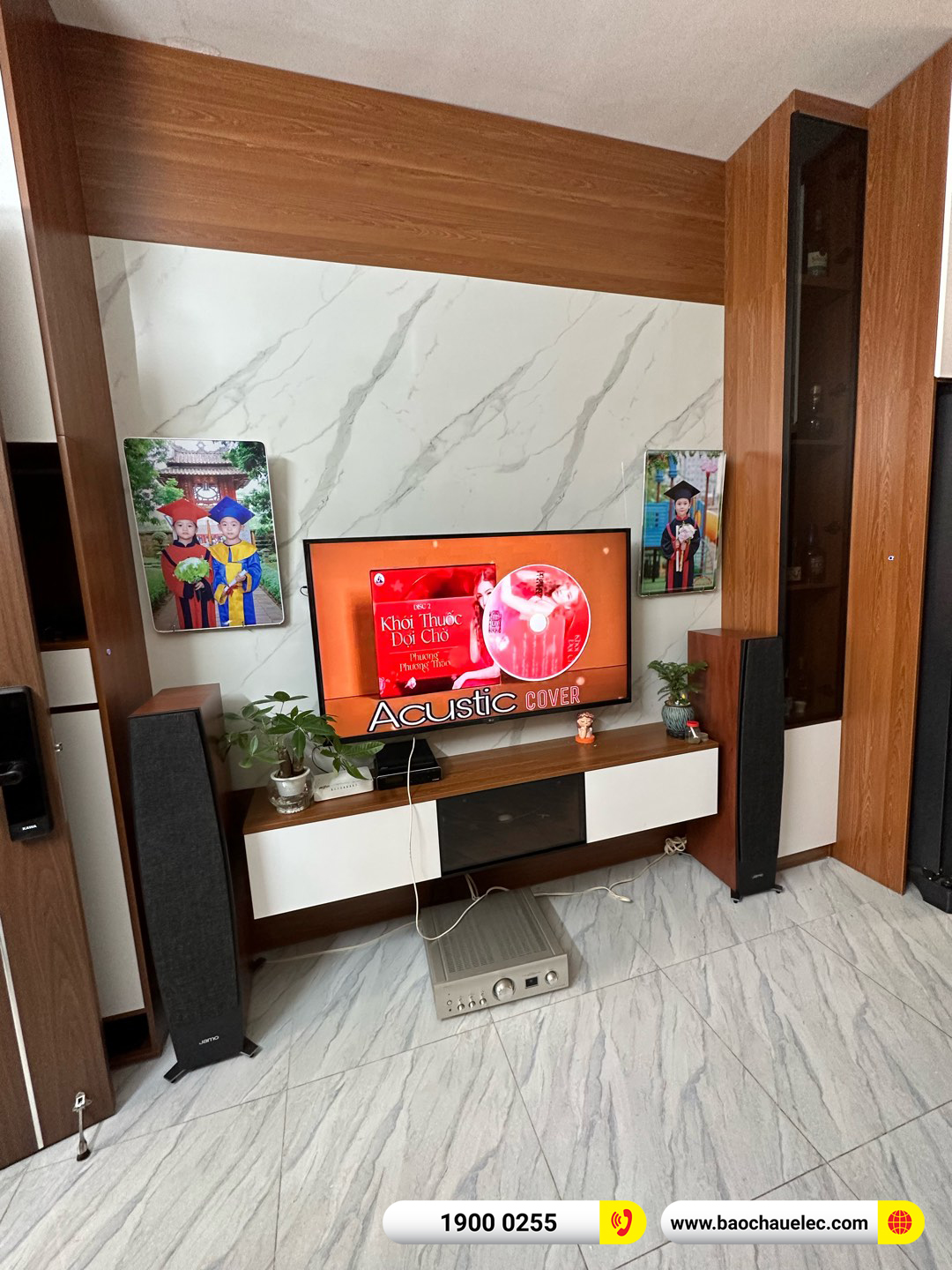 Lắp đặt d&agrave;n nghe nhạc Jamo hơn 57tr cho anh Nam tại H&agrave; Nội