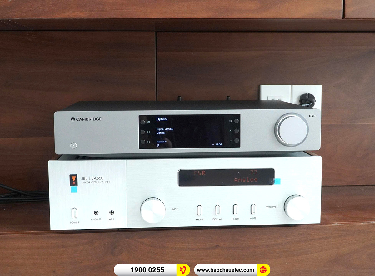 Lắp đặt d&agrave;n nghe nhạc JBL hơn 120tr cho anh Chu tại H&agrave; Nội