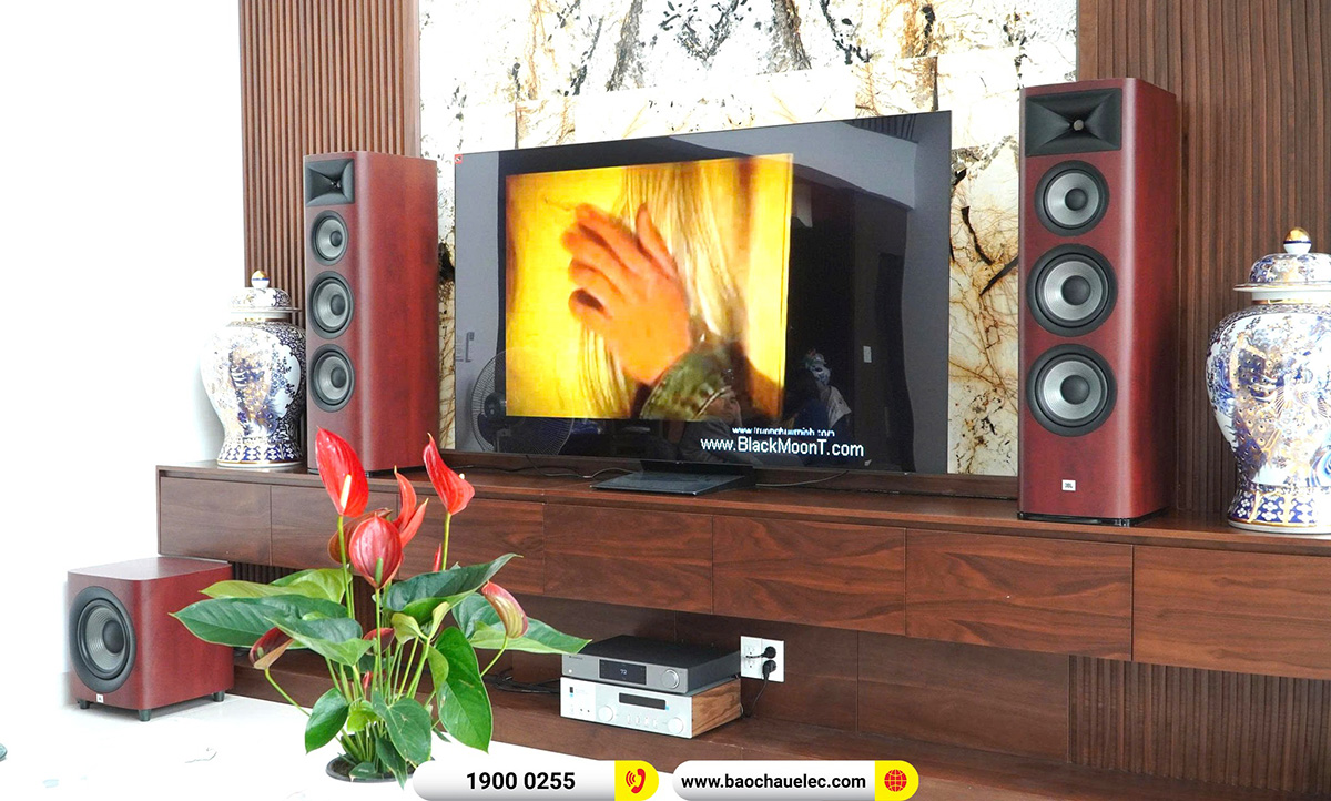 Lắp đặt d&agrave;n nghe nhạc JBL hơn 120tr cho anh Chu tại H&agrave; Nội