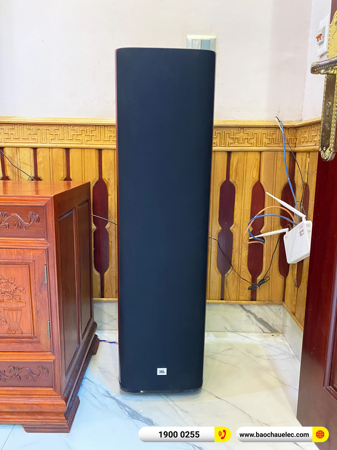 Lắp đặt d&agrave;n nghe nhạc JBL hơn 72tr cho anh Năm tại H&agrave; Nội