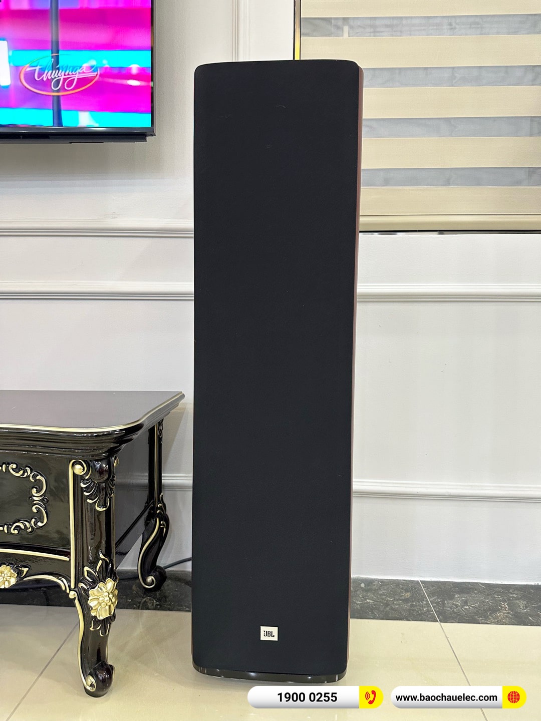 Lắp đặt d&agrave;n nghe nhạc JBL hơn 75tr cho anh Th&agrave;nh tại H&agrave; Nội (JBL Studio 690, Denon PMA 1700NE)