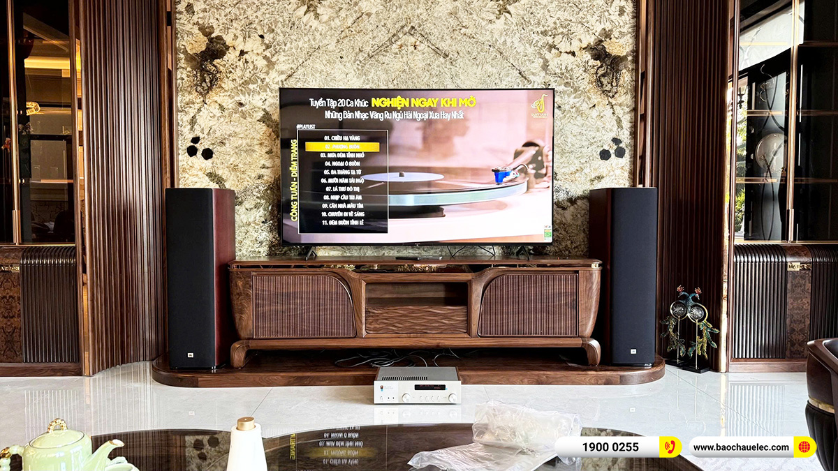 Lắp đặt d&agrave;n nghe nhạc JBL hơn 70tr cho chị Giang tại Hưng Y&ecirc;n 