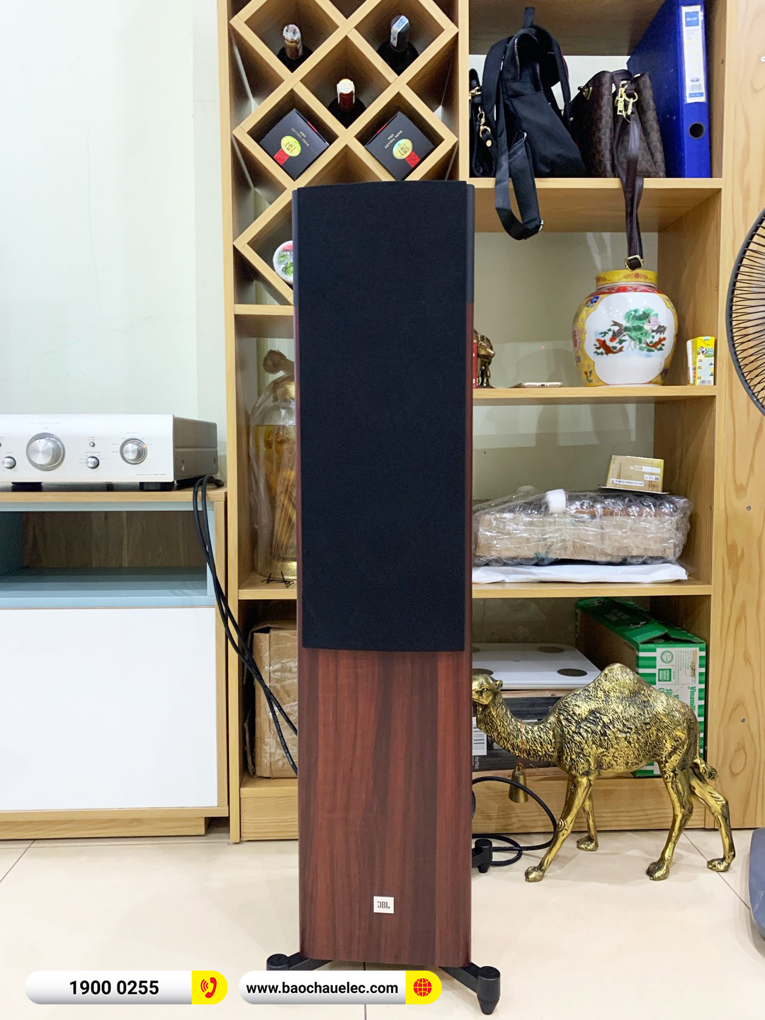 Lắp đặt d&agrave;n nghe nhạc, karaoke JBL hơn 20tr cho ch&uacute; Đo&agrave;n ở H&agrave; Nội 