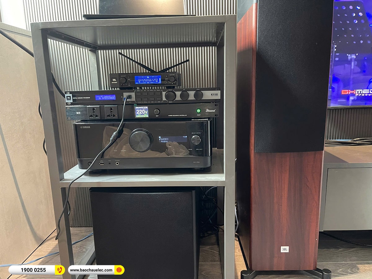 Lắp đặt d&agrave;n karaoke, nghe nhạc JBL hơn 60tr cho anh Trường tại Cần Thơ