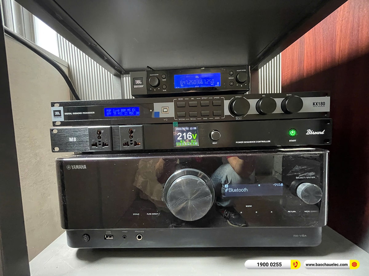 Lắp đặt d&agrave;n karaoke, nghe nhạc JBL hơn 60tr cho anh Trường tại Cần Thơ