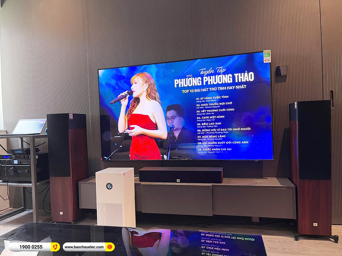 Lắp đặt d&agrave;n karaoke, nghe nhạc JBL hơn 60tr cho anh Trường tại Cần Thơ