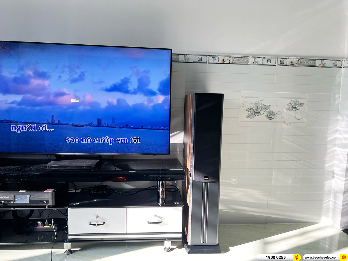 Lắp đặt d&agrave;n nghe nhạc, karaoke Paramax hơn 20tr cho anh Hải ở Long An