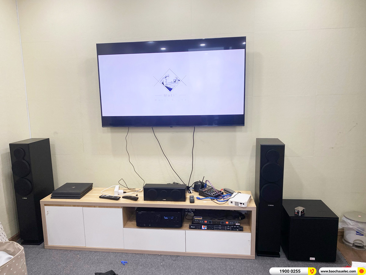 Lắp đặt d&agrave;n nghe nhạc, karaoke Yamaha gần 26tr cho anh Huy ở TPHCM