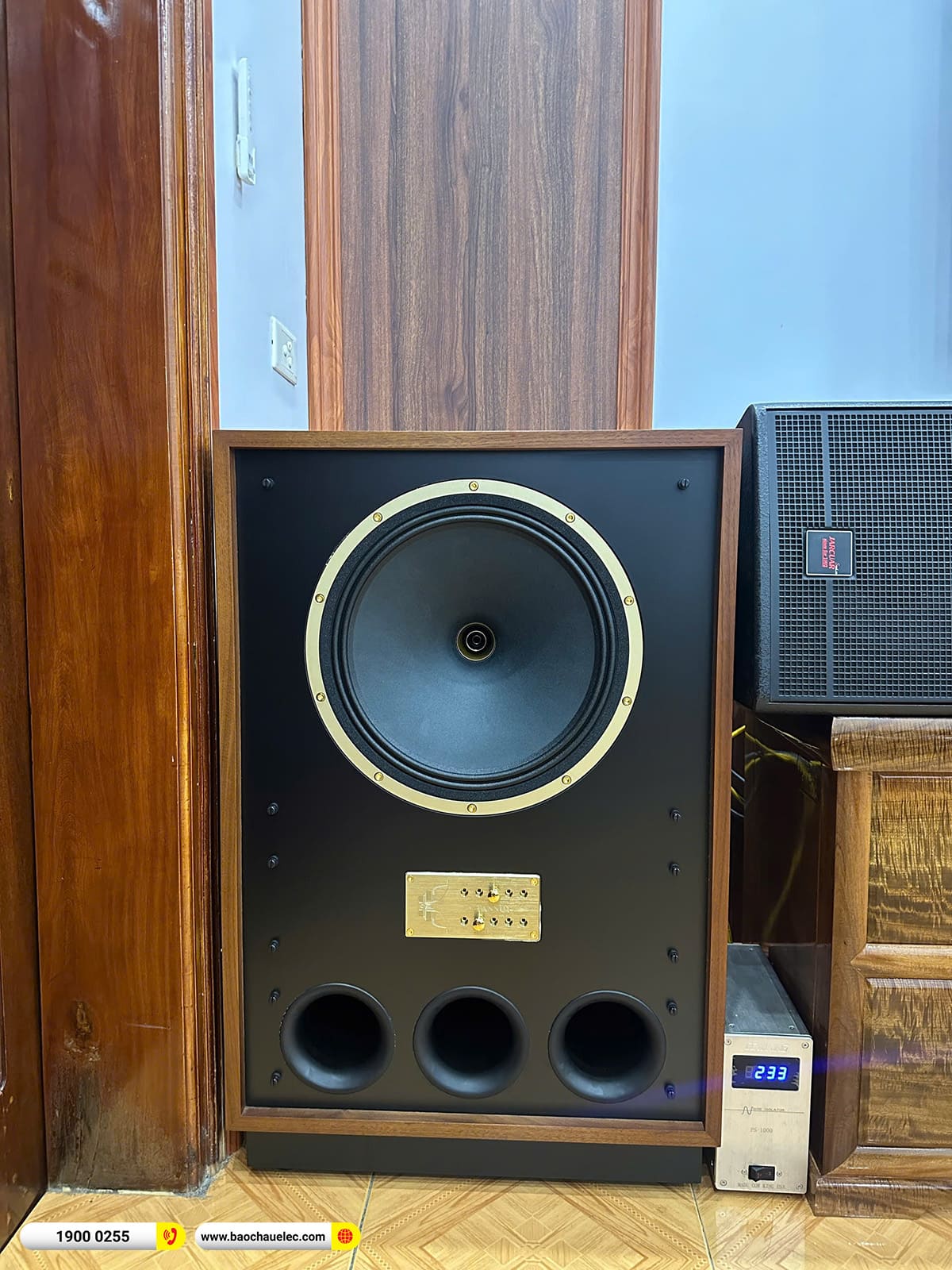 Lắp đặt dàn nghe nhạc Tannoy hơn 200tr cho anh Đồng tại Nghệ An