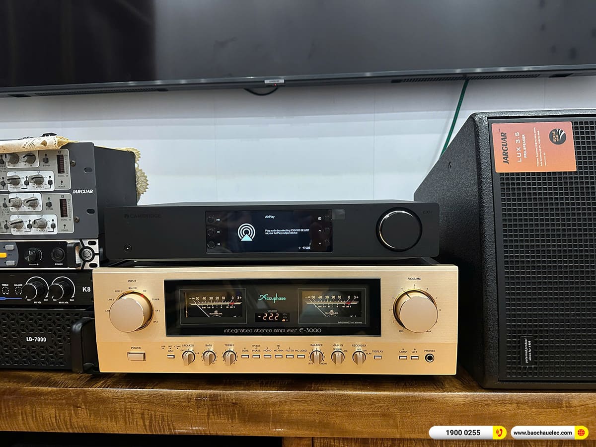 Lắp đặt dàn nghe nhạc Tannoy hơn 200tr cho anh Đồng tại Nghệ An