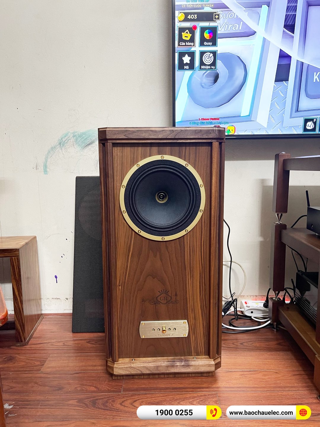 N&acirc;ng cấp d&agrave;n nghe nhạc Tannoy hơn 126tr cho anh Kha tại H&agrave; Nội