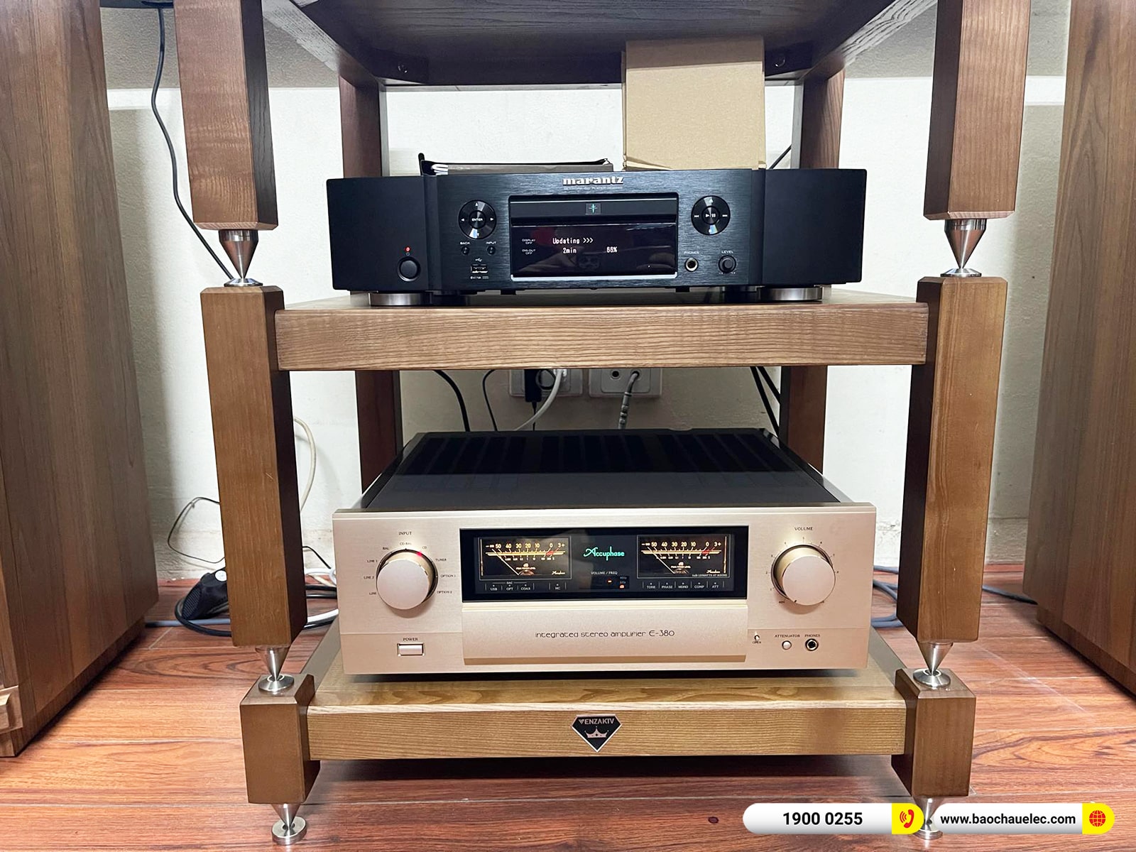 N&acirc;ng cấp d&agrave;n nghe nhạc Tannoy hơn 126tr cho anh Kha tại H&agrave; Nội