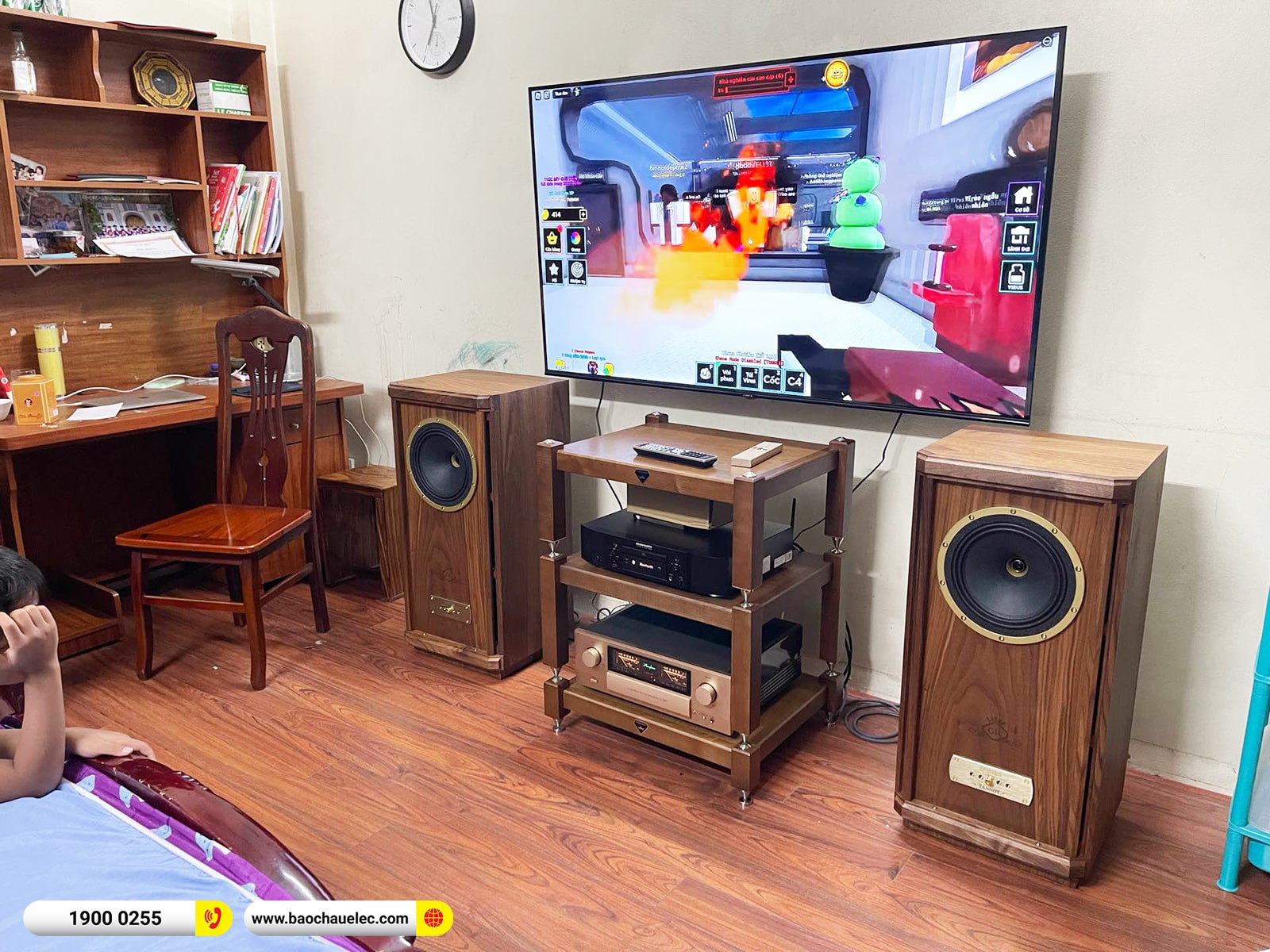 N&acirc;ng cấp d&agrave;n nghe nhạc Tannoy hơn 126tr cho anh Kha tại H&agrave; Nội