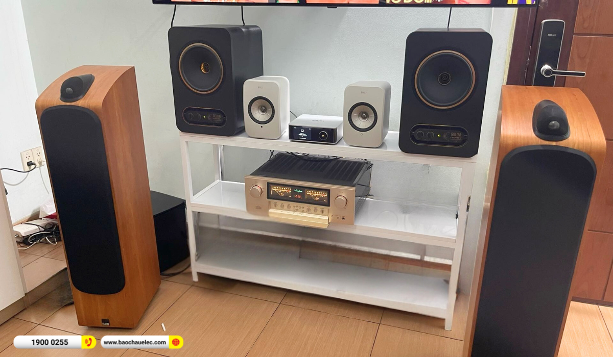 N&acirc;ng cấp d&agrave;n nghe nhạc Hi-end Tannoy hơn 147tr cho anh Thịnh tại TP HCM