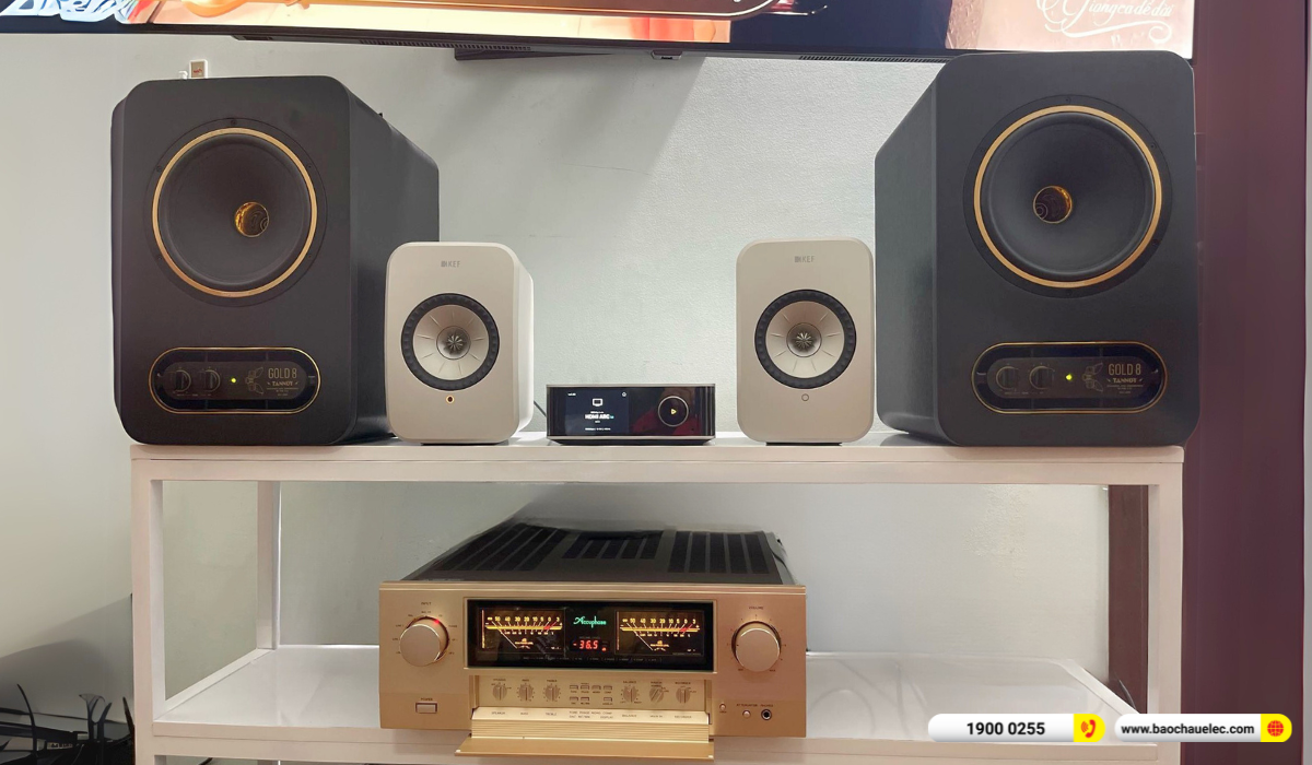 N&acirc;ng cấp d&agrave;n nghe nhạc Hi-end Tannoy hơn 147tr cho anh Thịnh tại TP HCM 