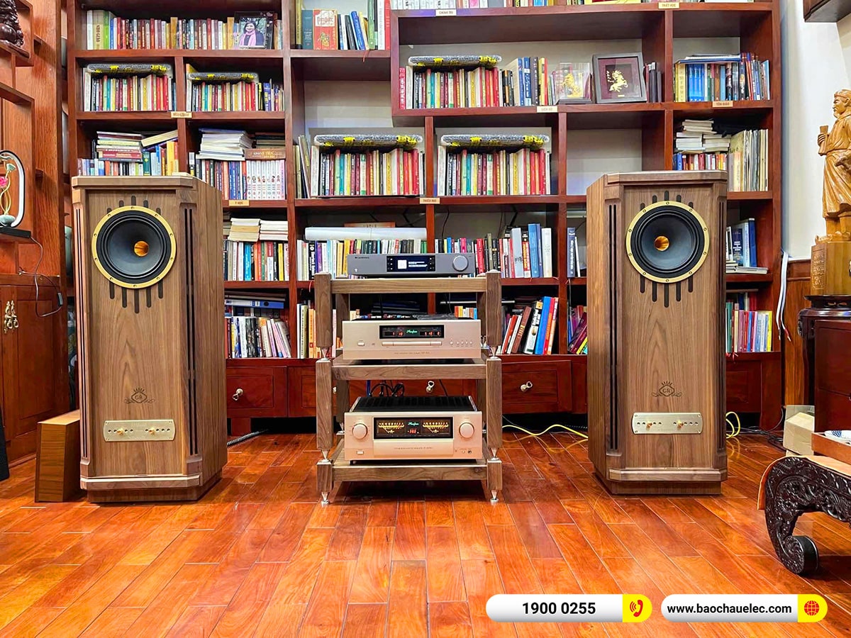 Lắp đặt d&agrave;n nghe nhạc Hi-end Tannoy hơn 500tr cho kh&aacute;ch h&agrave;ng tại Nghệ An 