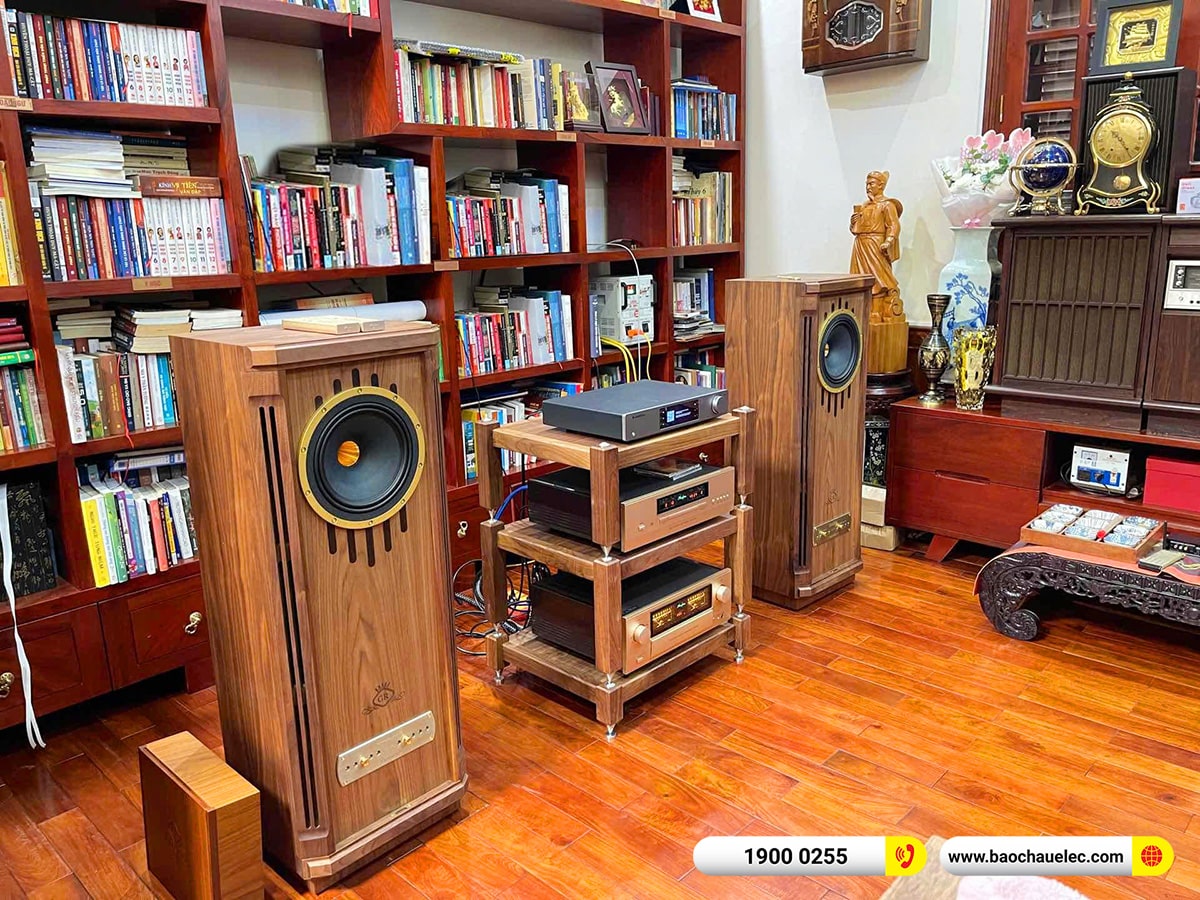 Lắp đặt d&agrave;n nghe nhạc Hi-end Tannoy hơn 500tr cho kh&aacute;ch h&agrave;ng tại Nghệ An 